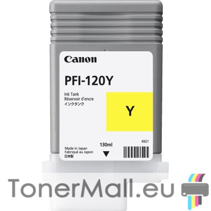 Мастилена касета CANON PFI-120Y Yellow, 2888C001AA