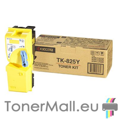 Оригинална тонер касета Kyocera Mita TK-825Y (Yellow)