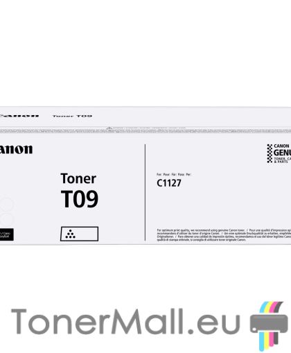 Тонер касета CANON T09, Cartridge T09C (Cyan) 3019C006AA