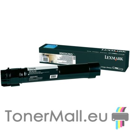 Оригинална тонер касета LEXMARK X950X2KG (Black)