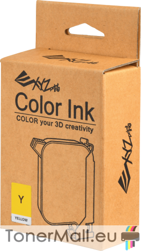 Консуматив за 3D принтер XYZprinting R1NKBXY104J, Color Ink, 40ml, Yellow
