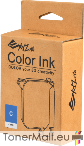Консуматив за 3D принтер XYZprinting R1NKBXY106E, Color Ink, 40ml, Cyan