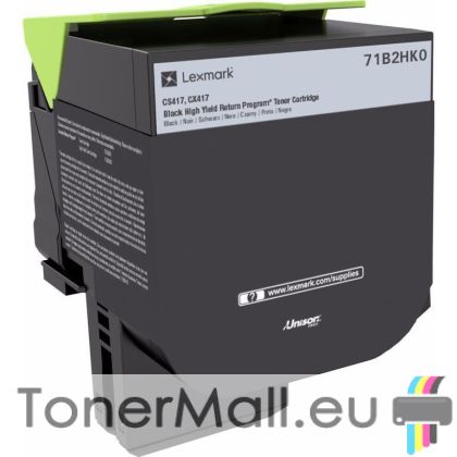 Оригинална тонер касета LEXMARK 71B2HK0 (Black)