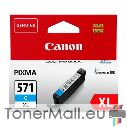 Мастилена касета Canon CLI-571XL Cyan (0332C001AA)