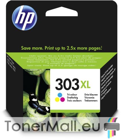 Мастилена касета HP 303XL (T6N03AE) Tri-Color