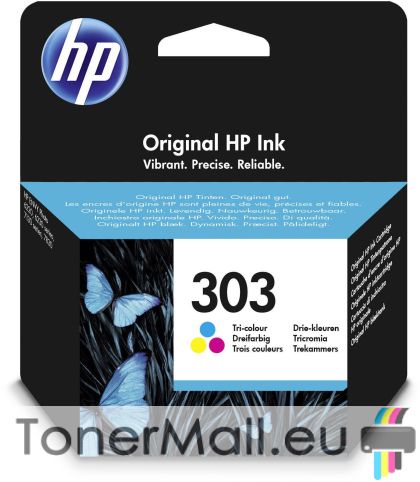 Мастилена касета HP 303 (T6N01AE) Tri-Color