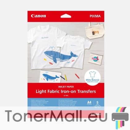 Фотохартия Canon Light Fabric Iron-on Transfers A4, 4004C002AA