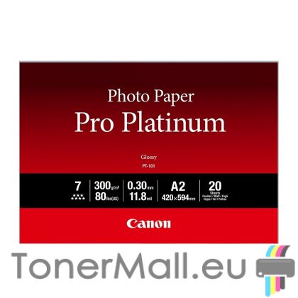 Фотохартия Canon Pro Platinum PT-101, A2, 20 sheets, 2768B067AA