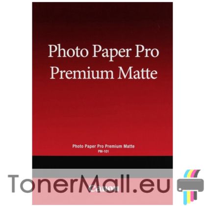 Фотохартия Canon Pro Premium Matte PM-101, A3+, 20 sheets, 8657B007AA