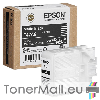 Мастилена касета EPSON T47A8 Matte Black