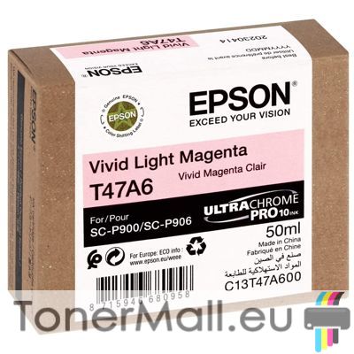 Мастилена касета EPSON T47A6 Vivid Light Magenta