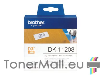 Large Address Paper Labels Brother DK-11208