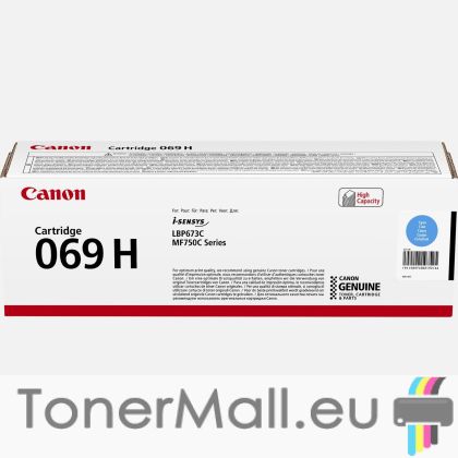 Оригинална тонер касета CANON Cartridge 069H (Cyan) 5097C002AA