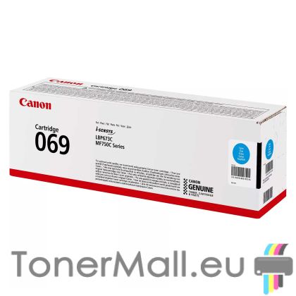Оригинална тонер касета CANON Cartridge 069 (Cyan) 5093C002AA