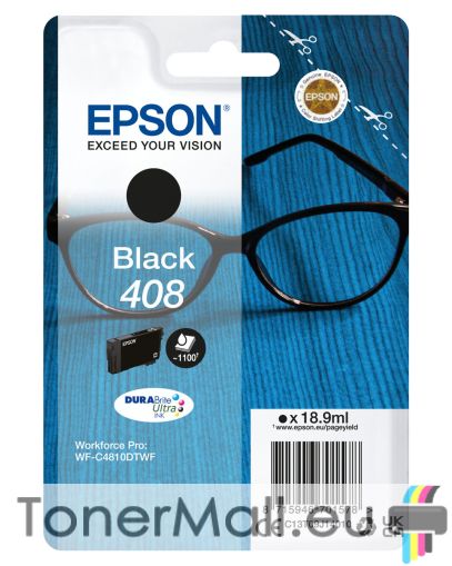 Мастилена касета EPSON 408 Black C13T09J14010