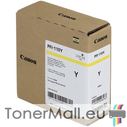 Мастилена касета CANON PFI-110Y Yellow, 2367C001AA