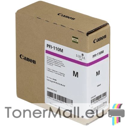 Мастилена касета CANON PFI-110M Magenta, 2366C001AA
