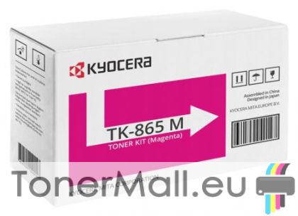 Оригинална тонер касета Kyocera TK-865M (Magenta)
