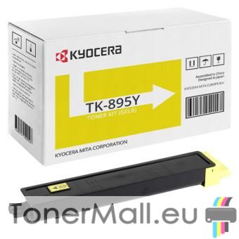 Оригинална тонер касета Kyocera TK-895Y (Yellow)