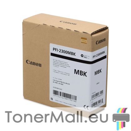 Мастилена касета CANON PFI-2300MBK Matte Black 5276C001AA