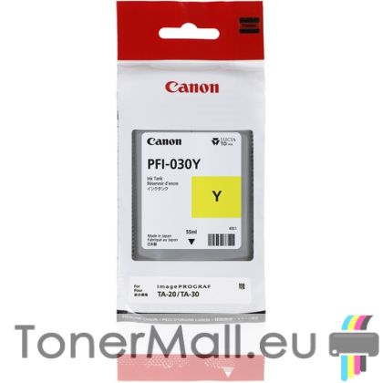 Мастилена касета CANON PFI-030Y Yellow 3492C001AA