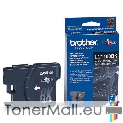 Мастилена касета BROTHER LC1100BK Black