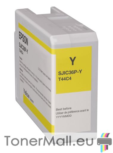 Мастилена касета Epson SJIC36P-Y Yellow C13T44C440