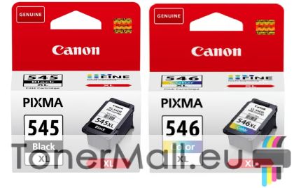 Комплект 2 мастилени касети Canon PG-545XL BK / CL-546XL Color