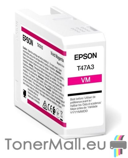 Мастилена касета EPSON T47A3 Vivid Magenta