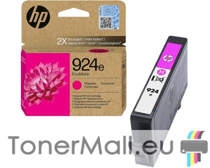 Мастилена касета HP 924e EvoMore Magenta, 4K0U8NE