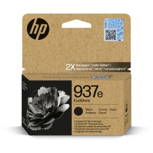 Мастилена касета HP 937e EvoMore Black, 4S6W9NE