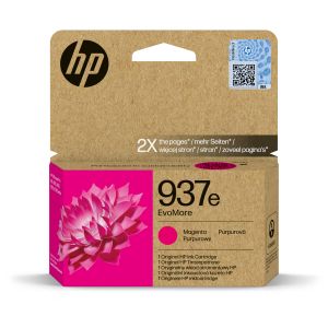 Мастилена касета HP 937e EvoMore Magenta, 4S6W7NE