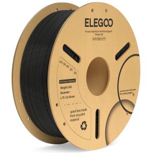 PLA филамент Elegoo PLA Plus, 1.75 mm, 1.0 kg, Black