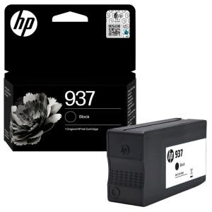 Мастилена касета HP 937 Black, 4S6W5NE