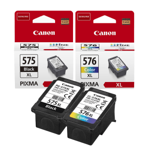 Комплект 2бр. мастилени касети Canon PG-575XL Black + CL-576XL Tri-Color