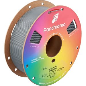 PLA филамент Polymaker Panchroma™ Basic PLA, 1.75 mm, 1.0 kg, Steel Grey