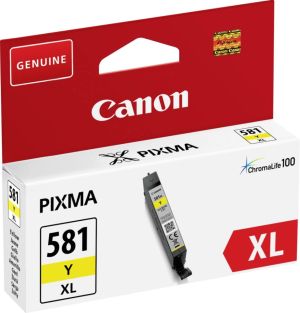 Мастилена касета Canon CLI-581XL Yellow (2051C001AA)