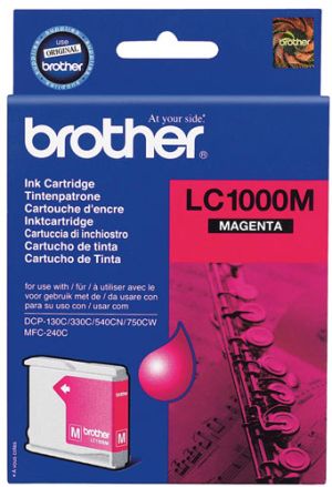 Мастилена касета BROTHER LC1000M Magenta