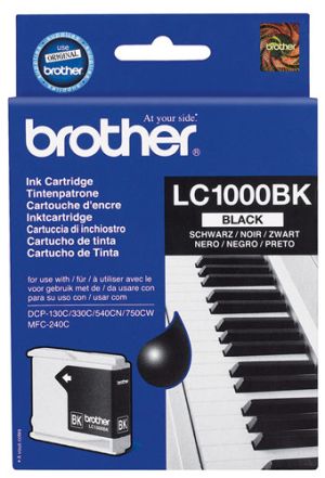 Мастилена касета BROTHER LC1000BK Black