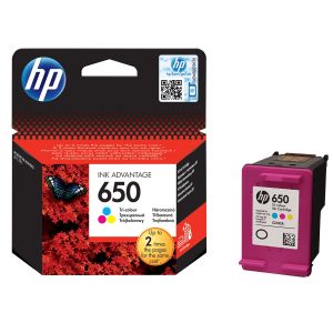 Мастилена касета HP 650 (CZ102AE) Tri-Color