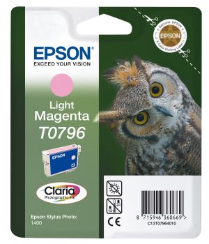 Мастилена касета EPSON T0796 Light Magenta