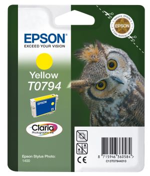 Мастилена касета EPSON T0794 Yellow