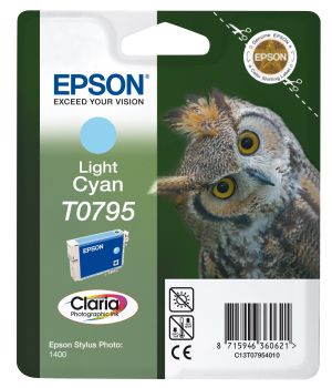 Мастилена касета EPSON T0795 Light Cyan