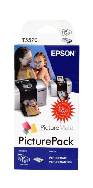 Комплект EPSON T5570 (Photo Cartridge and 135 sheets Media)