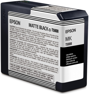 Мастилена касета EPSON T5808 Matte Black