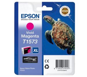 Мастилена касета EPSON T1573 Vivid Magenta