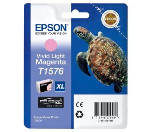 Мастилена касета EPSON T1576 Vivid Light Magenta