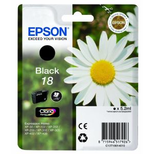 Мастилена касета EPSON Black 18