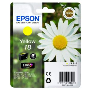 Мастилена касета EPSON Yellow 18