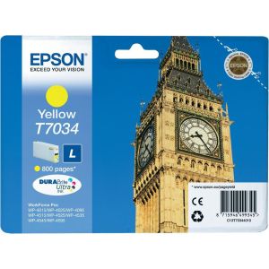 Мастилена касета EPSON T7034 Yellow